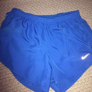 Blue Nike Running Shorts- Size Small